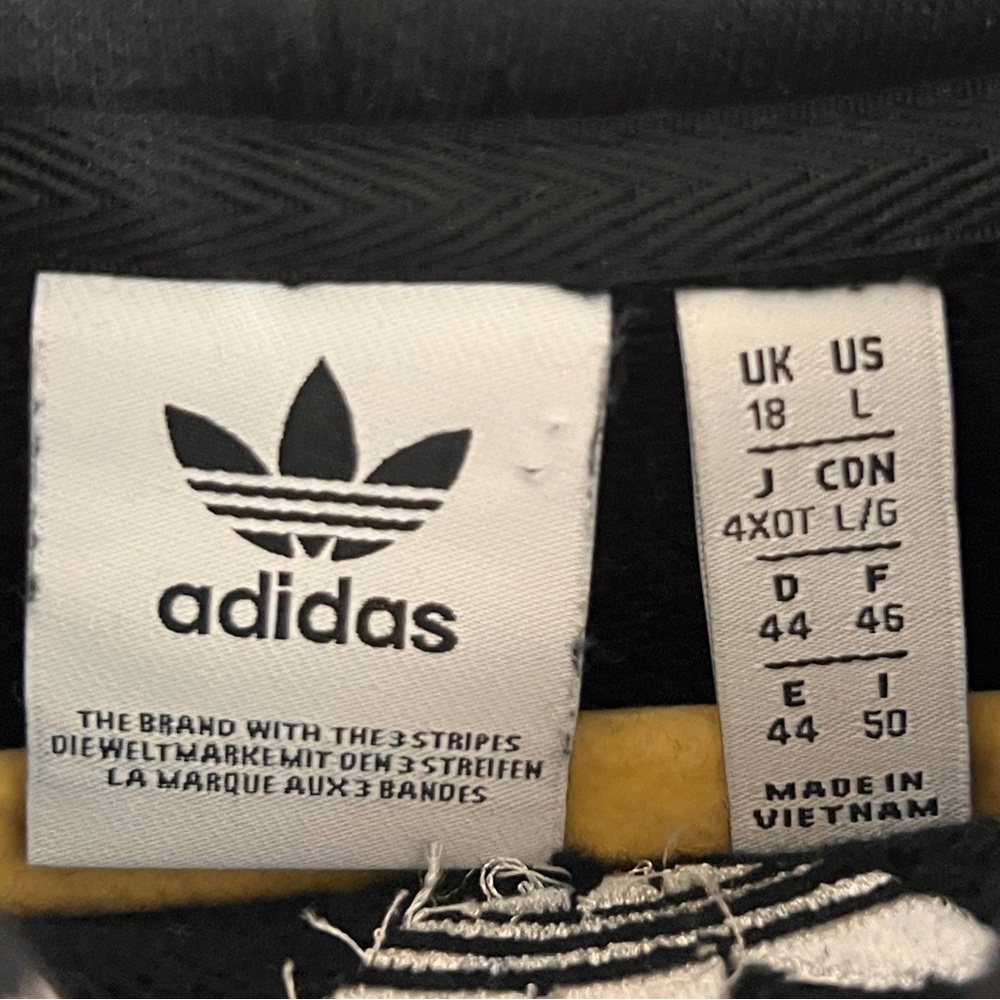 Adidas Cropped Kaleidoscope Hoodie Large Bandana Print - Picture 2 of 5